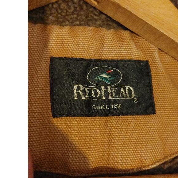 Vintage RedHead Men's Heavy Coat Thermalite 3TG Lined Brown Hood 3XL Big Tall - Picture 4 of 11